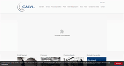 Desktop Screenshot of calvi.it